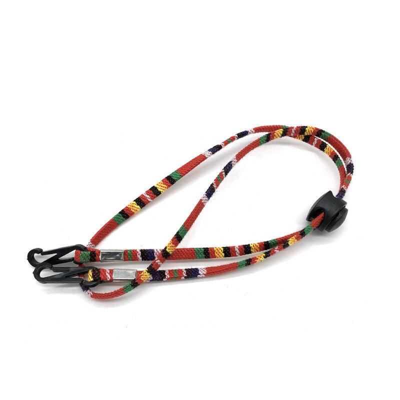 Gezichtsmasker Lanyard Verstelbare Masker Opknoping Nek Touwen Bandjes Touw Anti-Verloren Touw Glazen Keten Rest Hangen Op Hals spoorloos Haken