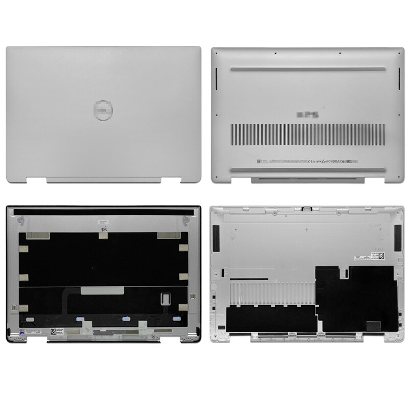 For Dell XPS 15 9575 P73F Original Laptop Screen Back Cover/Bottom Base Case Silver 0RMTKH 04DCWH A D Cover