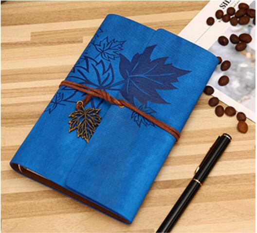 Carnet de voyage Vintage en cuir PU A5 A6 A7, carnet de notes Kraft vierge, carnet de croquis, Journal intime, papeterie fournitures scolaires et de bureau