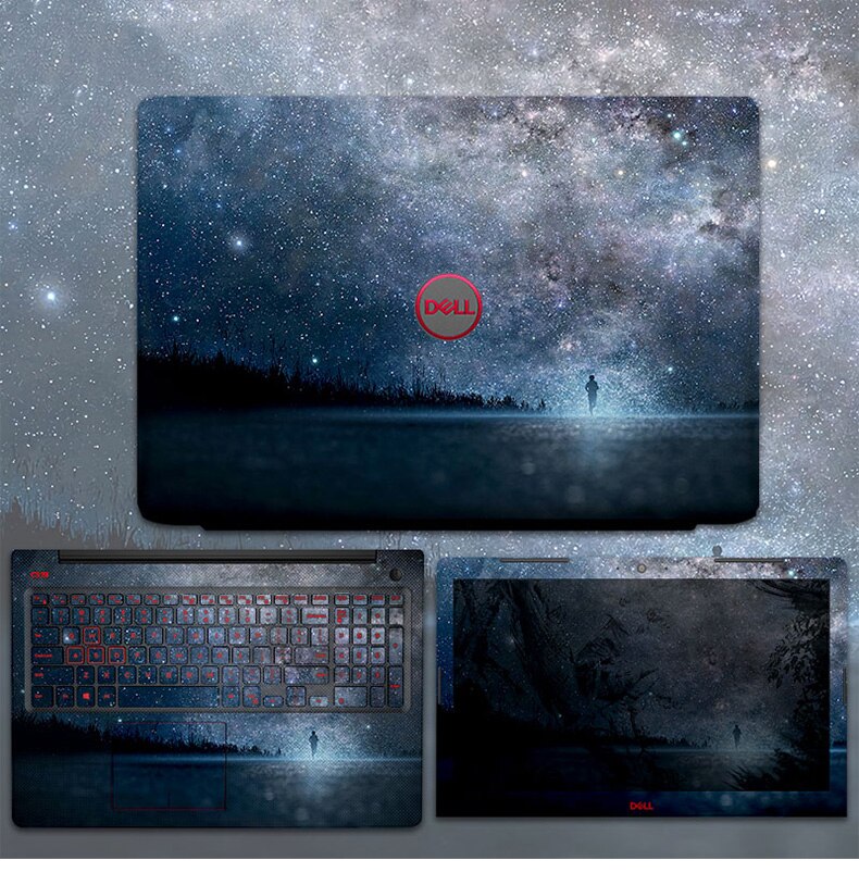 VTRONHYE – autocollant en vinyle pour Dell Inspiron 14-7467, Texture colorée, Film de protection pour ordinateur portable: Option 3