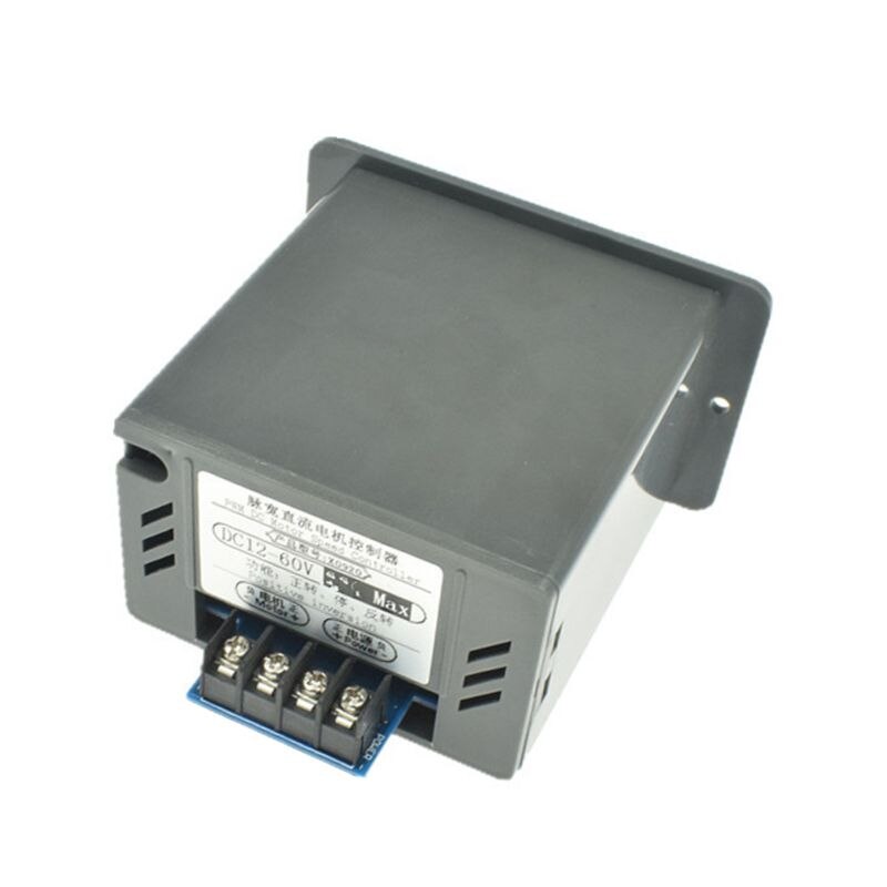 DC 12V-60V 10A PWM Motor Speed Controller Reversible Switch Regulator