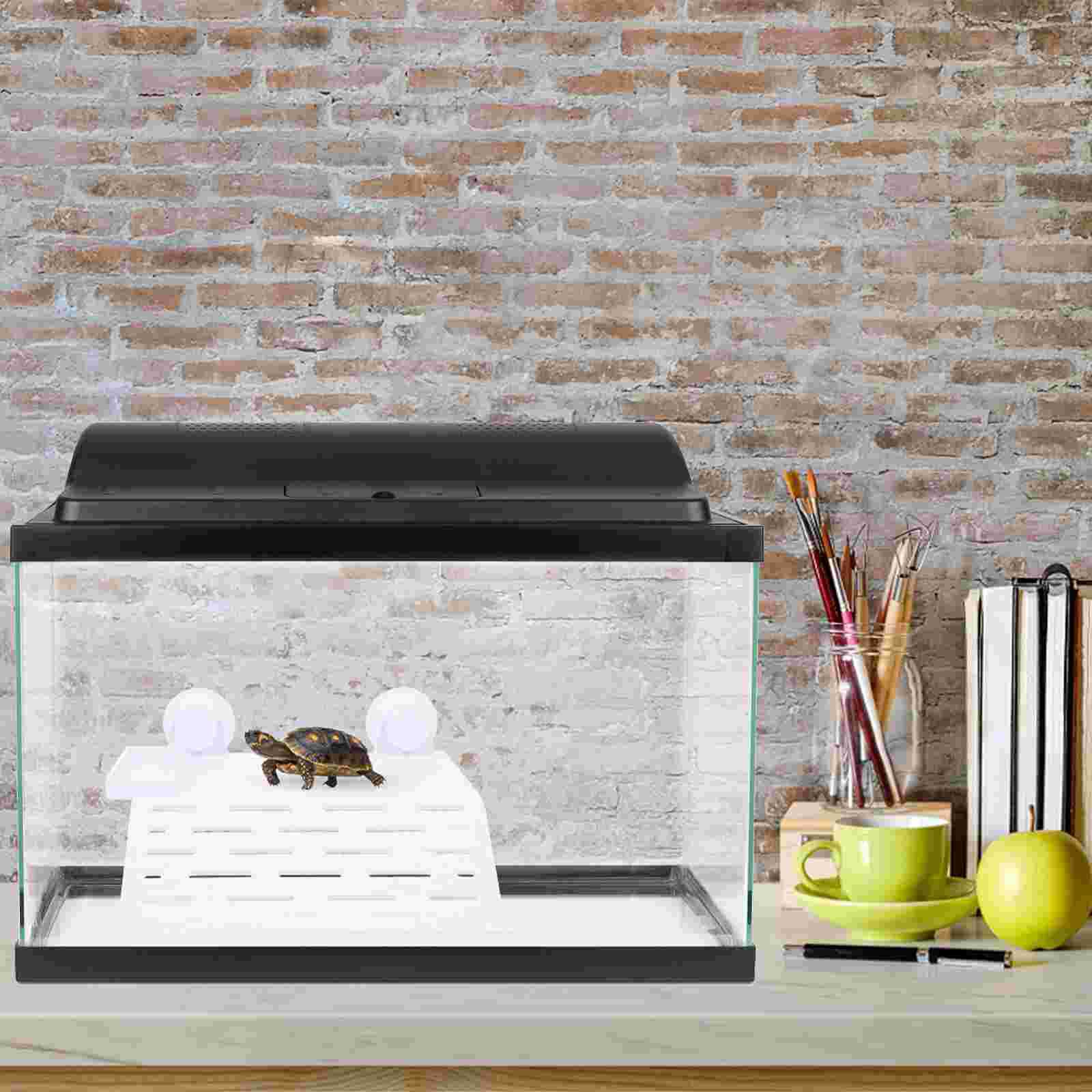 Turtle Tank Dock Floating Acrylic Island Platform Tortoise Resting Platform