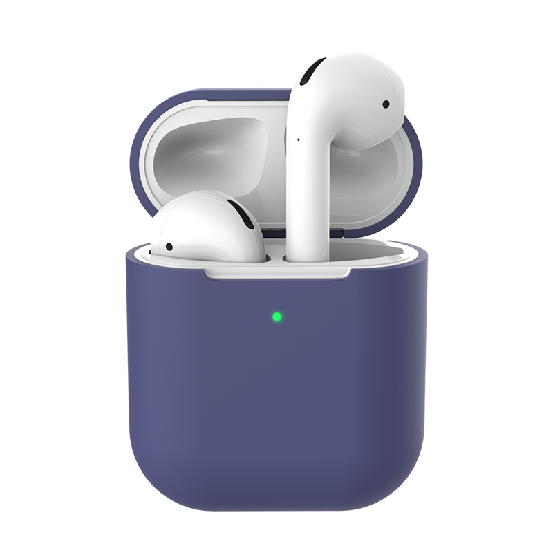 Für AirPods 2 Fall Schutzhülle Silikon Abdeckung Fall Stoßfest Abdeckung für Apple AirPods Drahtlose Kopfhörer Lade Box Beutel Taschen: 13