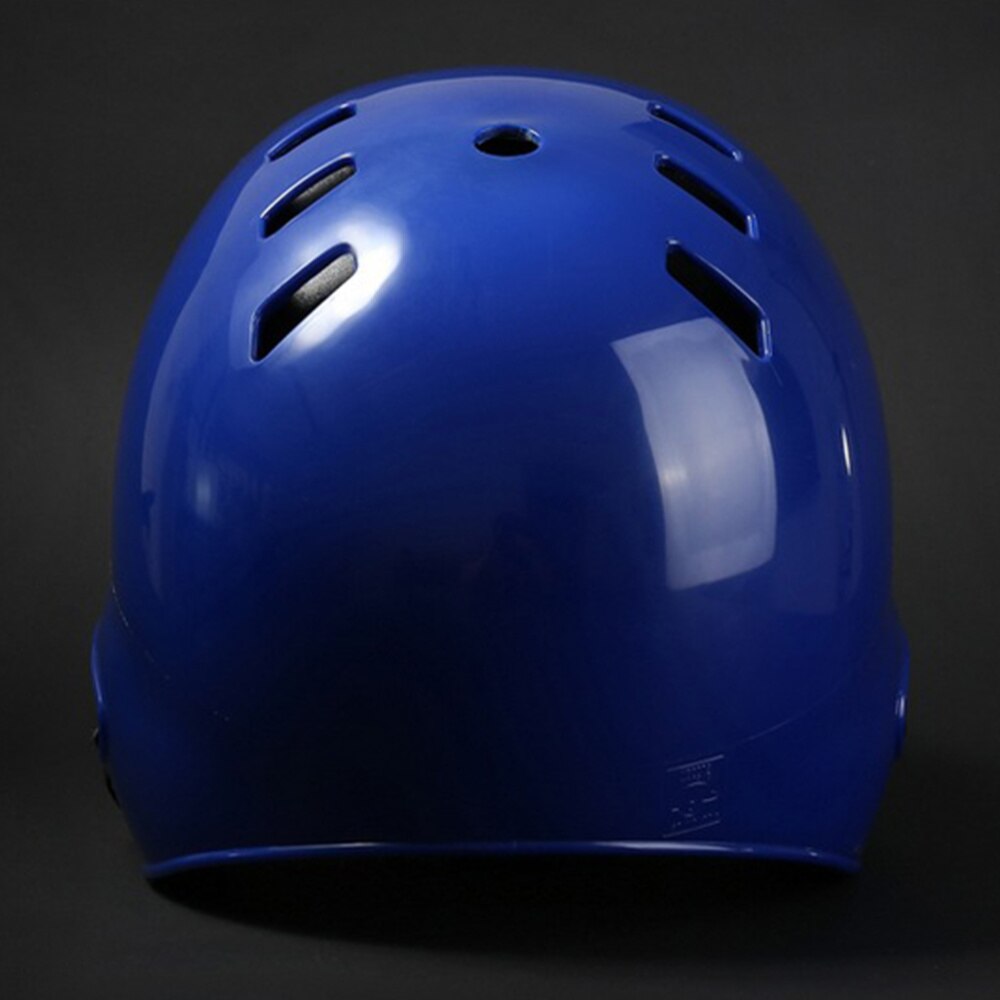 Professionele Honkbal Helm Beschermende Cover Head Protector Gezicht Guard Frame Beschermende Cap Voor Outdoor Sport Spelen Levert: Blue