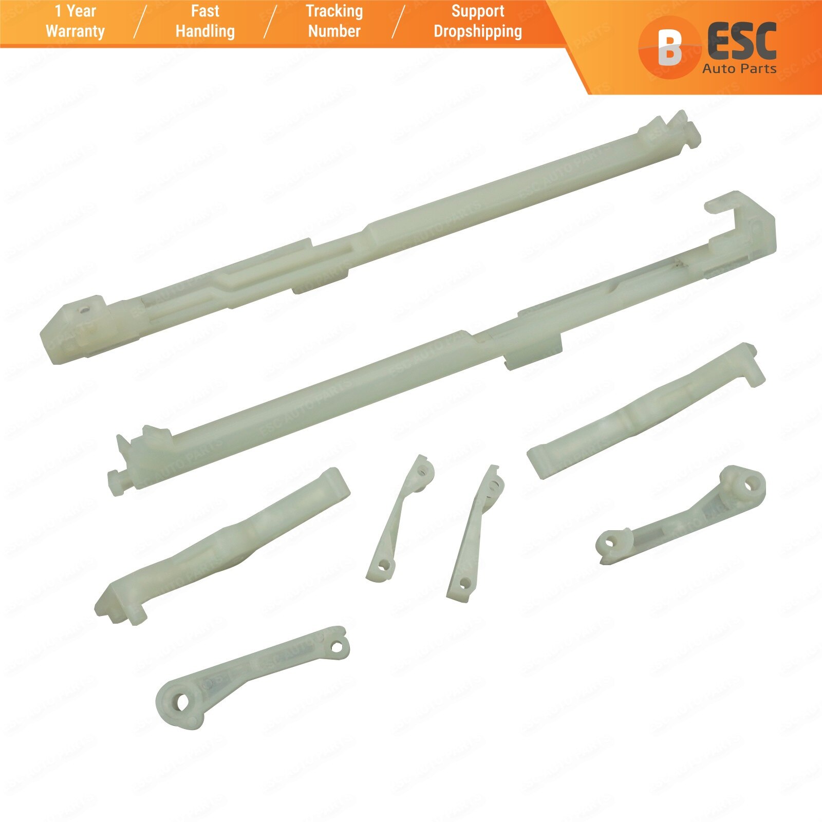 ESC Auto Parts ESR20+ESR21 Sunroof Guide Rail Repair Kit Left&amp;Right:EHD100140-50 for Land Rover Range Ship From Turkey