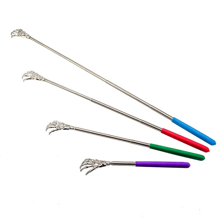 1/3/4pc Back Scratcher Telescopic Scratching Backscratcher Massager Back Scraper Extendable Telescoping Itch Health Hackle