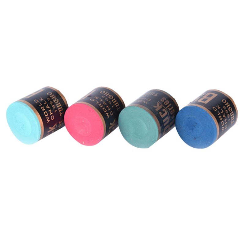 Billiard Chalks Oily Neutral Dry Non-toxic Non-slip Pool Eco-friendly Snooker Cue Stick Chalk Billiards Sports Accessories