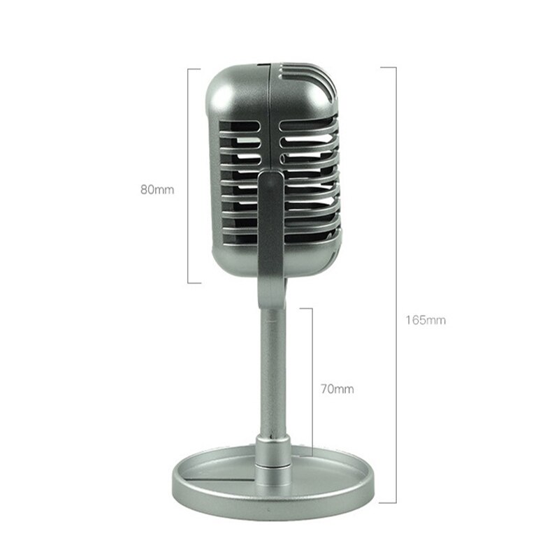 Classique rétro micro accessoire Style Vintage micro support universel Compatible Performance en direct karaoké Studio enregistrement accessoire