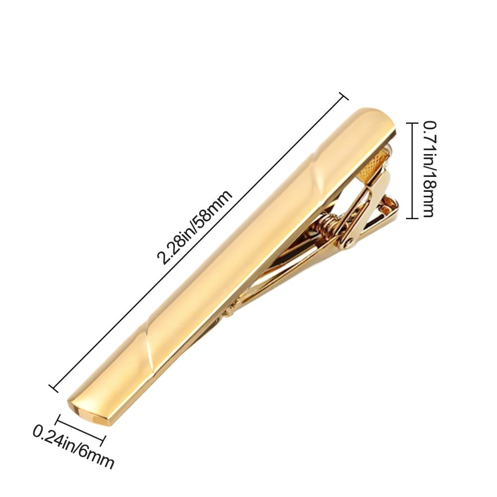 Clips de corbata de Metal para hombre, pasador de corbata de cristal para vestido, camisas, ceremonia de boda, Clip de Corbata de Metal dorado, accesorios para hombre