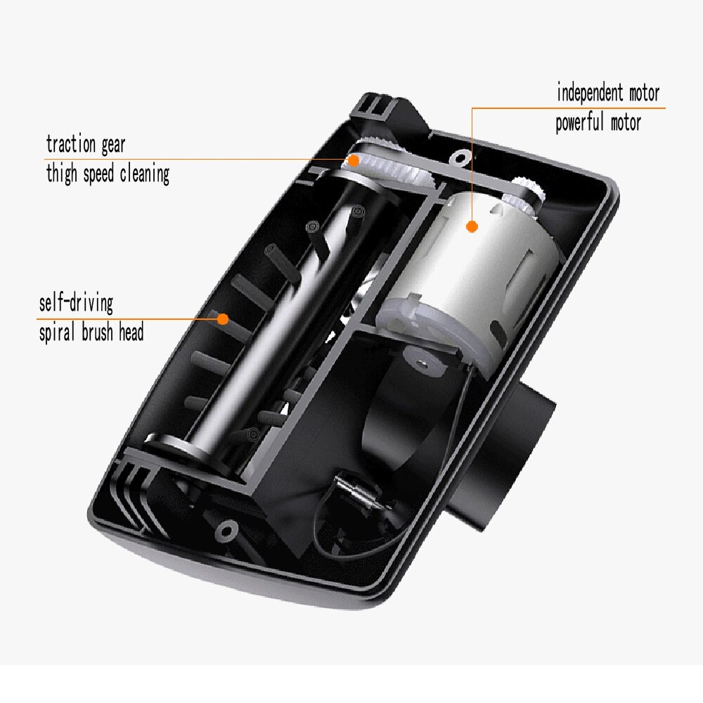 Maalattu autopölynimuri 2500 mah imuri märkä/kuiva automaatti kannettava korkeaimu auto 12v 120w langaton imuri kovakotelolla