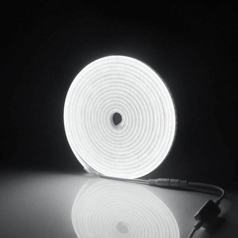 LED neon light dimmable white warm white DC 12V soft neon lamps room decoration Cuttable tape for DIY neon letters