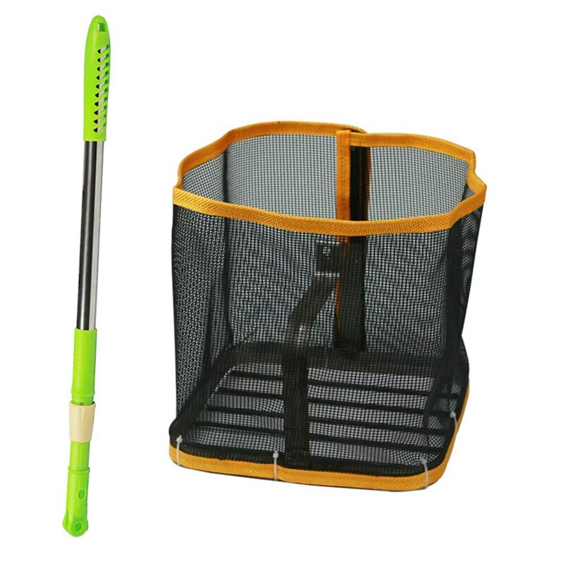 Telescopic Pole Table Tennis Ball Picker Table Tennis Retriever Picking Catcher Net Basket Collection Tool 150 Pieces: Default Title