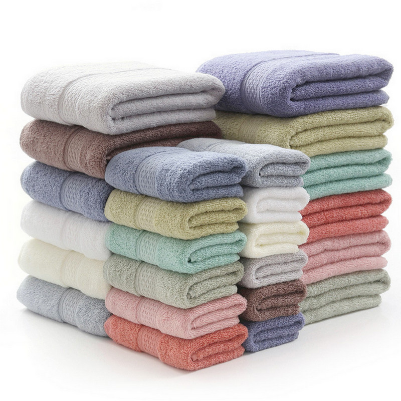 Hudvenligt bomuldshåndklæde superabsorberende håndklæde ikke let falme brugt vask ansigt og hænder voksen unseix tykt badehåndklæde sæt