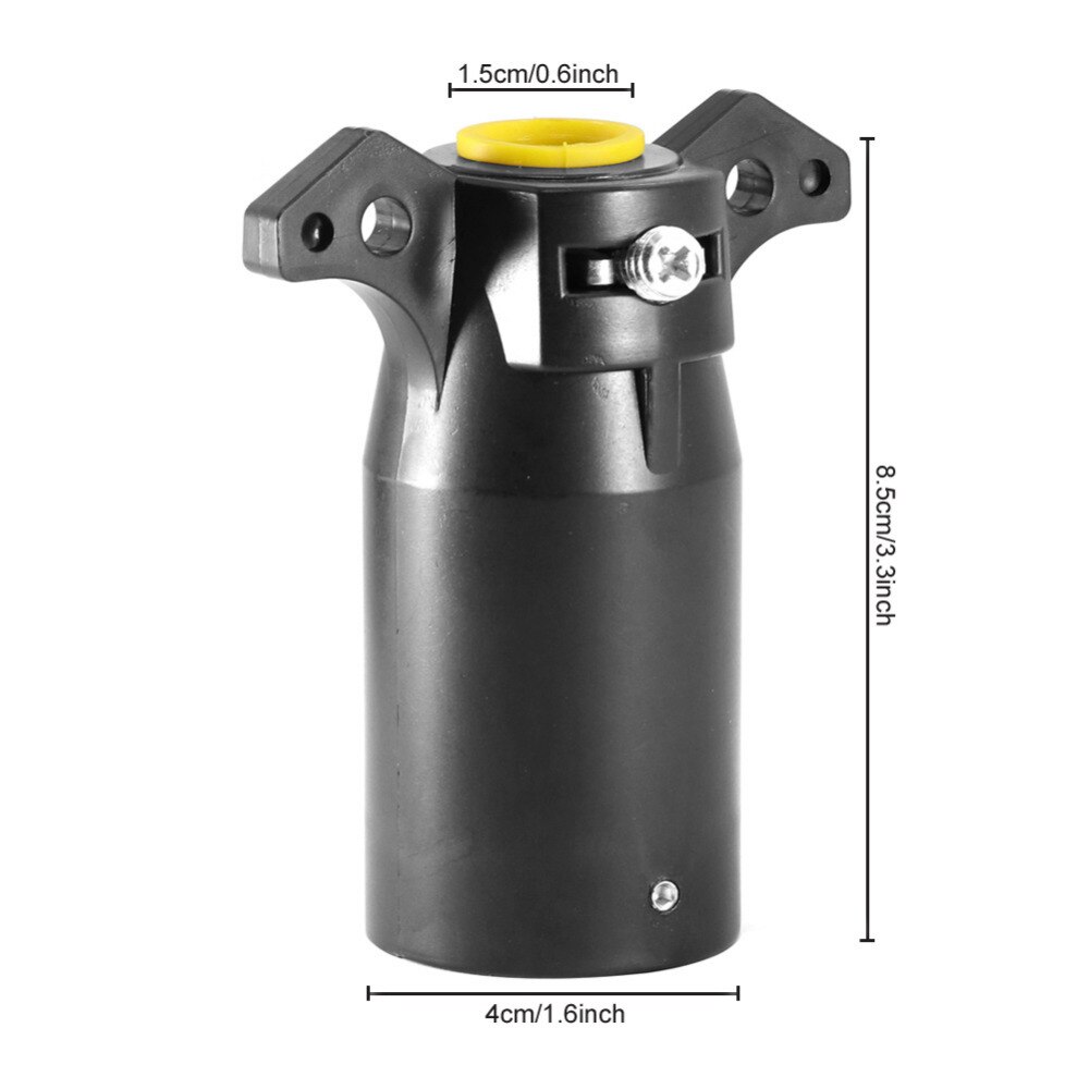 Car 7 Pin Trailer Wiring Adapter Connector Adapter Plug Caravans Trailer Semitrailers Adapter Connector Vehicle RV Trailer