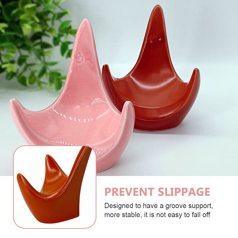 2pcs Musical Instrument Holders Exquisite Practical Ocarina Display Racks Ocarina Holding Stands for Storage