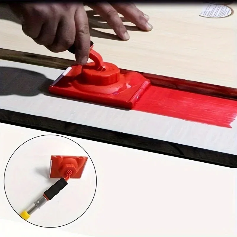 Paint Edge Trimmer Applicator Tool met draaibare handgreep Verstelbare hoekplafonds Pad Schilderborstel met handvatborstels