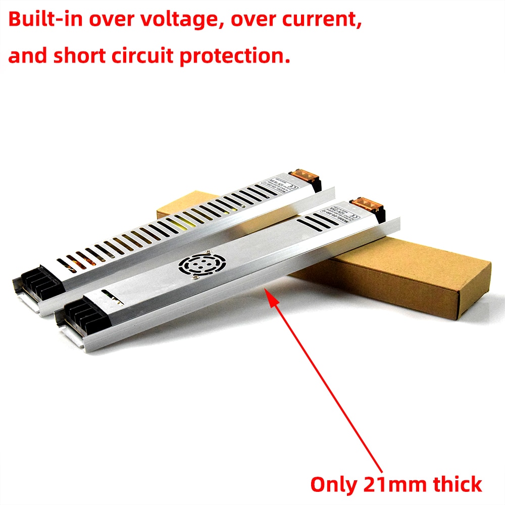 220v to 12v 24v ac dc strømforsyning 60w 100w 150w 200w 300w 12 volt 24v transformator strømkilde bytte strømforsyning