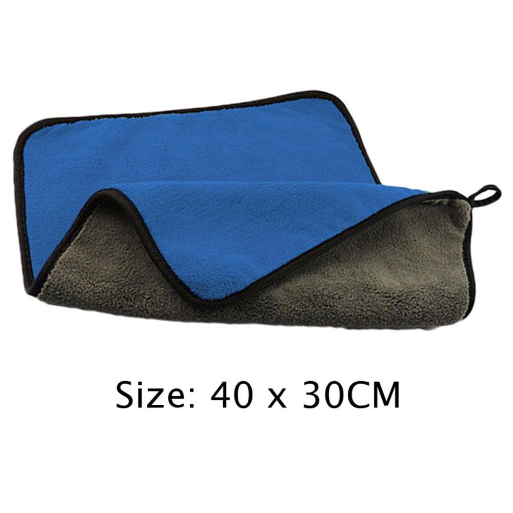 5 st 600 gsm biltvätt mikrofiberhanddukar supertjock plyschduk för tvätt rengöring torkning absorbera vaxpolering