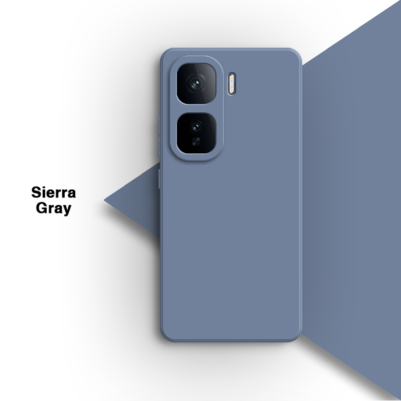 Phone Case for vivo iQOO Neo 10 Neo10 Pro 10Pro 5G Simple Soft Liquid Silicone Lens Protection Shell Back Cover Original Housing: Lavender / For iPhone 13