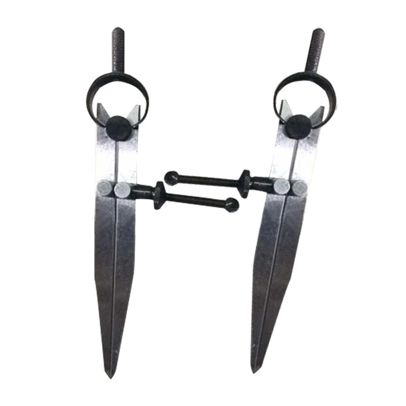 Adjustable Marking Tools Leathercraft Accessories Metal Craft Tool 1 Pcs Rotating Tool Scriber Edge Creaser Spacing Compass