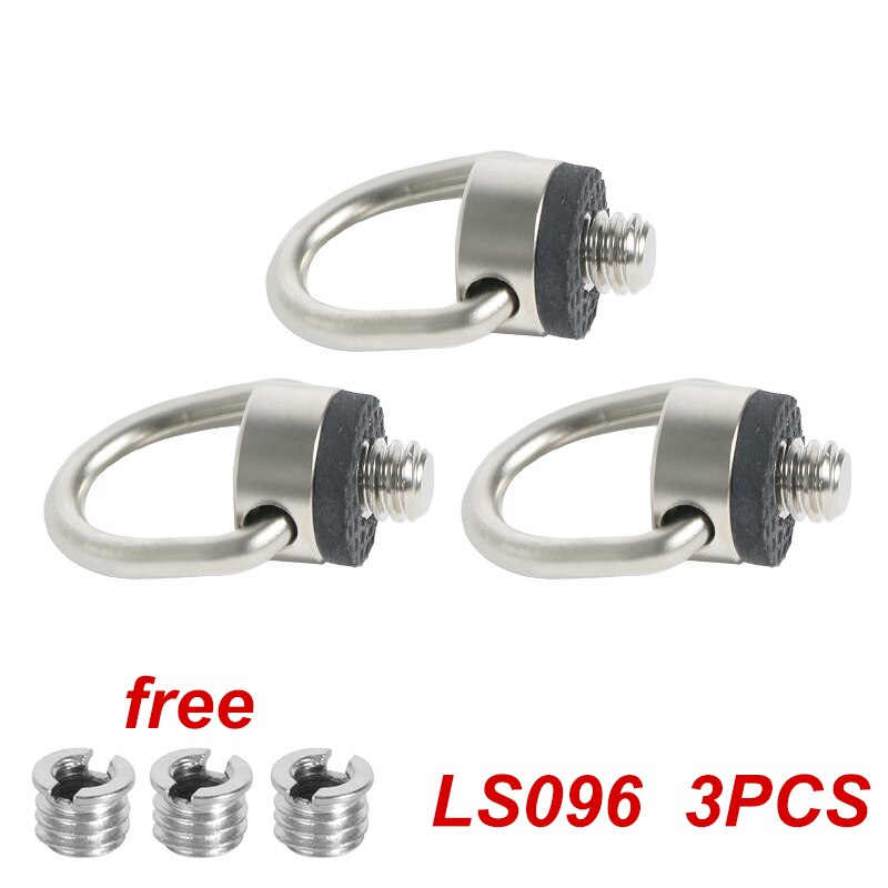 DSLR strap screw d ring camera screw mount 1/4 inch quick release plate Screw for the camera accessories（adapter as a ）