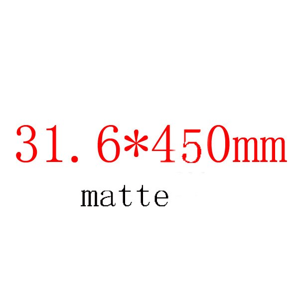 Mcfk 3k reggisella per bicicletta in fibra di carbonio MTB Road Bike Super Light Tube Mountain Cycling Parts lunghezza 165g 450mm: 31.6x450mm matte