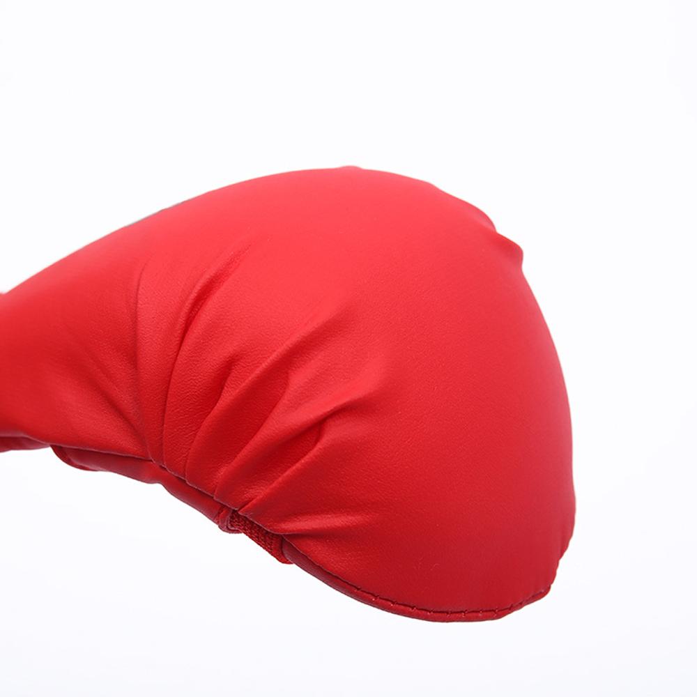 Hög karate handskar boxning handskydd fri kamp sanda träning skyddande för vuxenutrustning