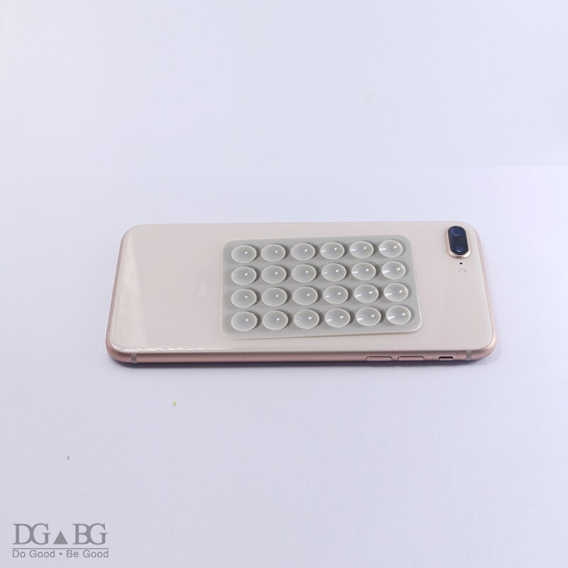 Silicon Rubber Sucker Cup Plastic Suction Cup Non Slip Mat Conveniently Mobile Phone Holder Backed 3M Glue Sucker Pad