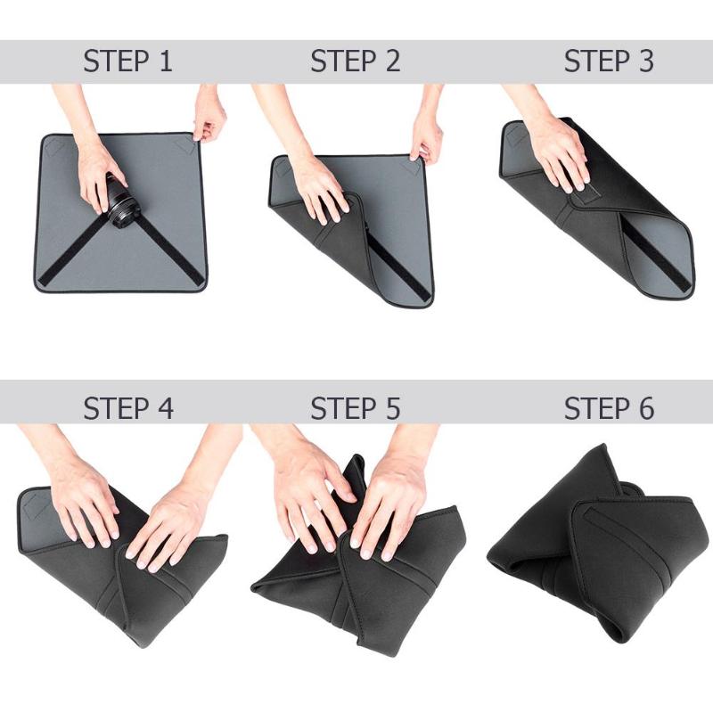 Sac pour appareil photo antichoc néoprène caméra enveloppe de protection couverture en tissu pour Canon Nikon Sony DSLR lentille Flash tissu protéger la couverture
