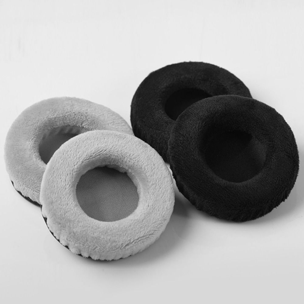 Almofadas de veludo geral para fones de ouvido, 60mm 65mm 70mm 75mm 80mm 85mm 90mm 95 100mm 105mm 110mm, substituição de almofadas para os ouvidos, 1 par