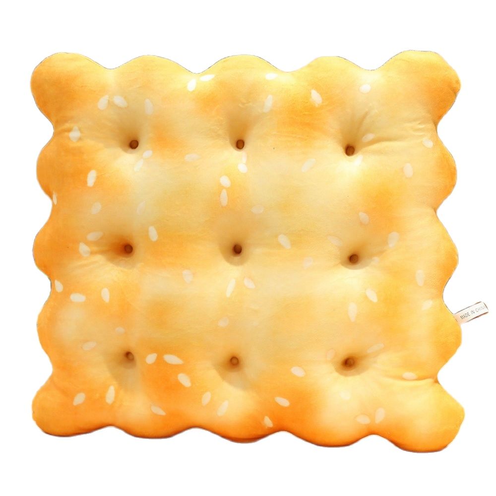 Cuscino per biscotti artificiali da 40 cm, sedia giocattolo in peluche, cuscino per dormire, cuscino per divano da ufficio, bambola, invia ai bambini, compleanno, regalo di Natale