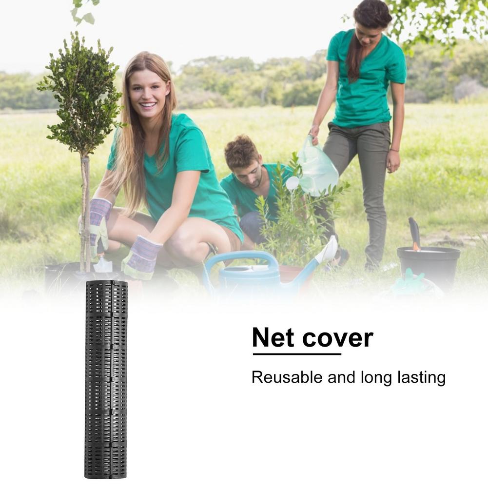 3/6Pcs Black Plant Bescherming Cover Smart Plant En Boom Bescherming Apparaat Schaalbare Guard Hollow Protector Hollow 7x50cm
