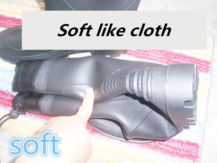 Fishing Waders Waterproof High Boots Non-slip Thick Soft PU Warm Villi Men Rain Snow Water Aqua Shoes Car Wash Garden Mud Wading