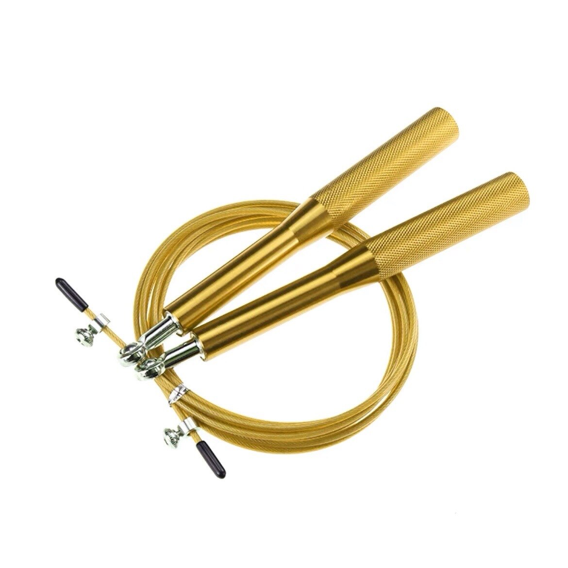 Crossfit Speed Jump Rope corda per saltare professionale per MMA Boxing Fitness salta allenamento allenamento con borsa per il trasporto cavo di ricambio: R1-Yellow