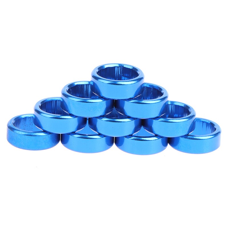 10 Pcs Pet Duif Voetring Id 8Mm Aluminium Voet Tag Ring Duif Levert Apparaten: Blauw
