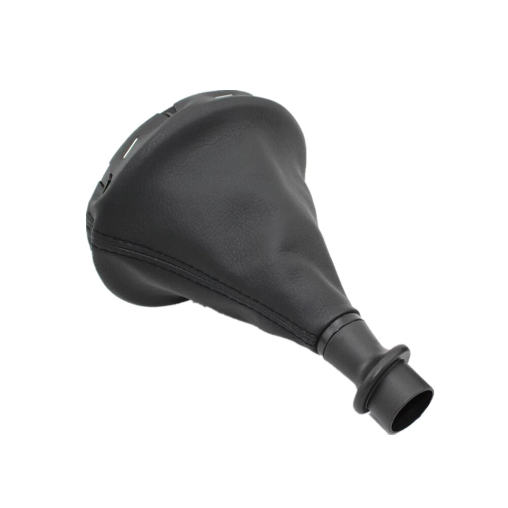 Til vw transporter multivan caravelle  t5 2003 2004 2005 2006 2007 6 speed stick shift knap læder gamasestøvle