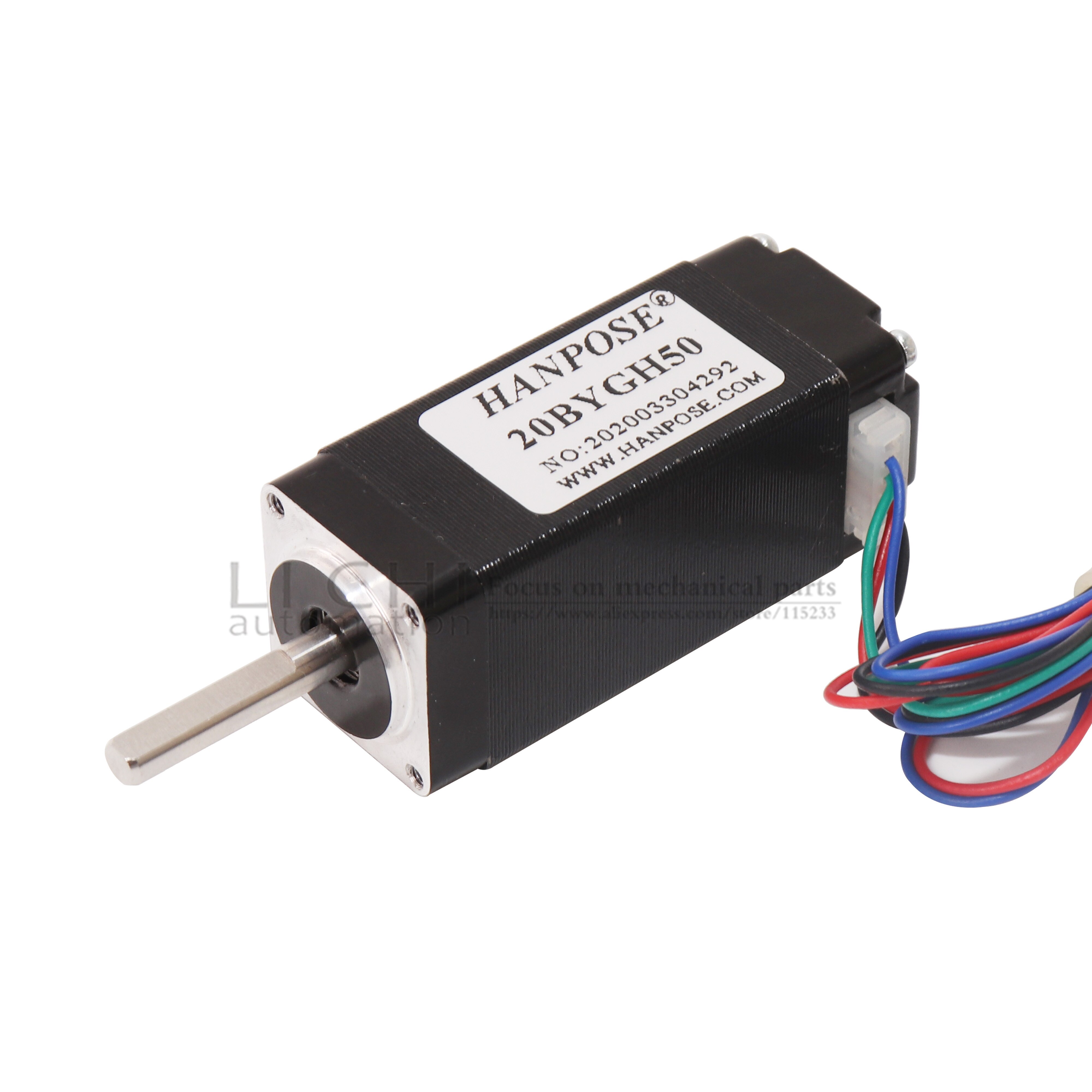 Nema 8 Stepper motor 20BYGH50 0.8A 1.8 degrees 50mm 20 Series Motor for mini cnc 3D printer 1pcs