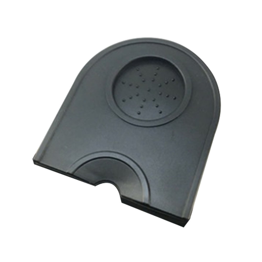 Anti-skli matte espresso latte art penn tamper tamping holder pad slipe matte hjørnematte barista kaffe te bar verktøy: Svart m