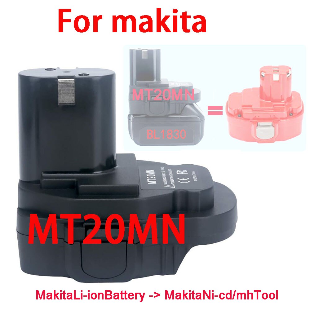 Adapter BL1830 konwerter MT20BSL/DL użyj Makita 18V akumulator litowo-jonowy na Milwaukee Bosch Dewalt Ryobi Hitachi Metabo Worx Devon narzędzie