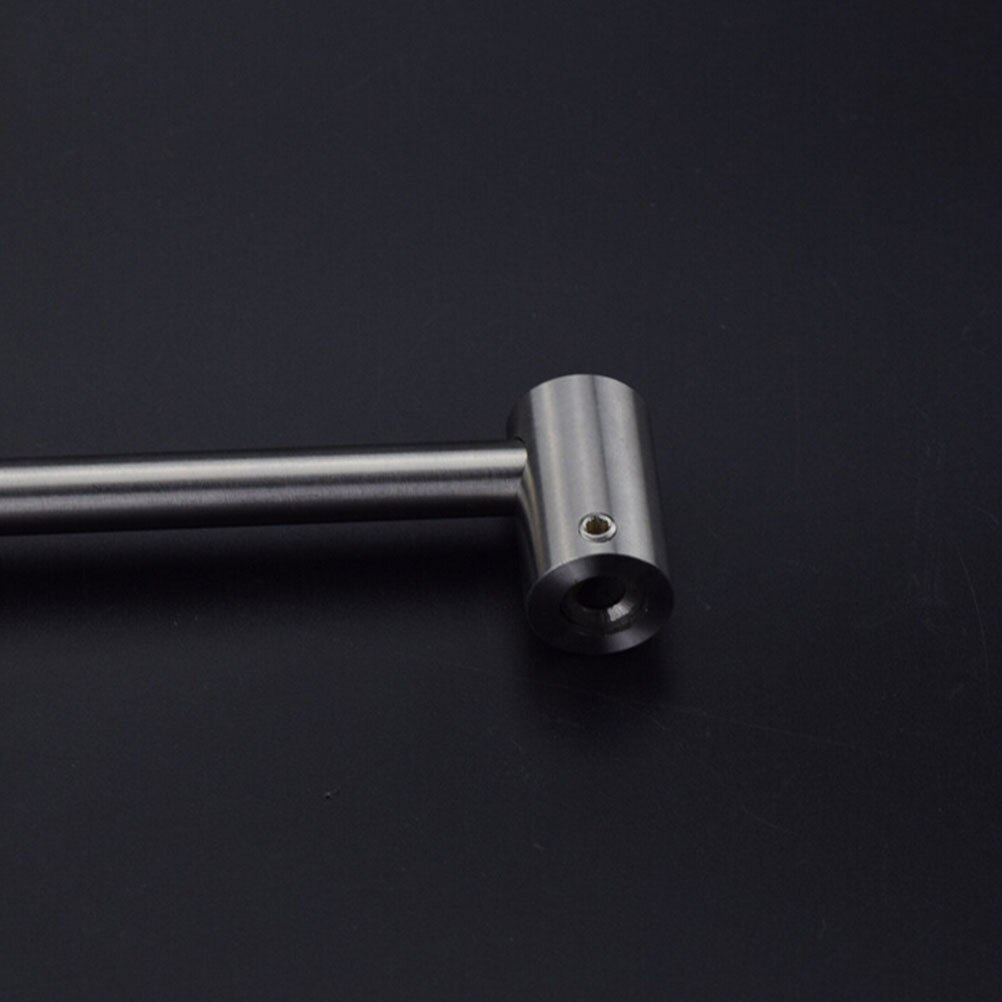 Kökskrokar i rostfritt stål för väggfäste, hängare  (10 krokar)