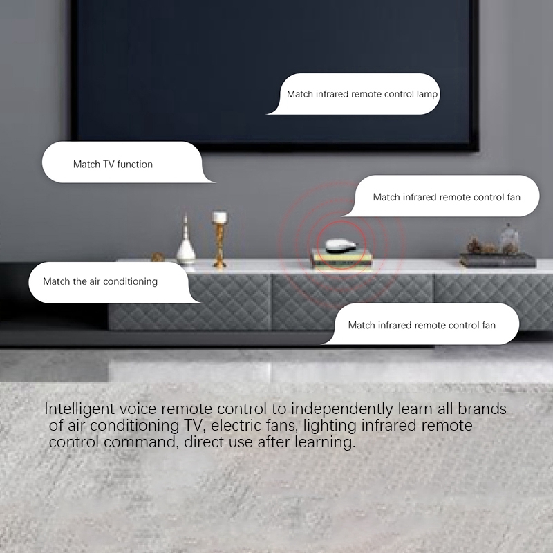 AI Smart Voice Night Light USB Voice Remote Control Light For TV Air Conditioner Bedroom Bedside LED Light