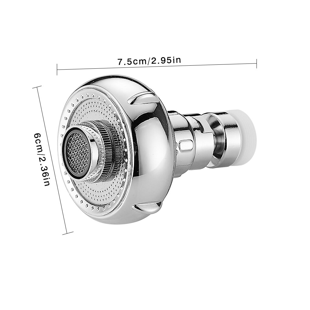 1pc Home Faucet Universal Kitchen Water Faucet Pressurized Anti-Splash Spout Extension Filter Water Saving Shower Spray Nozzle