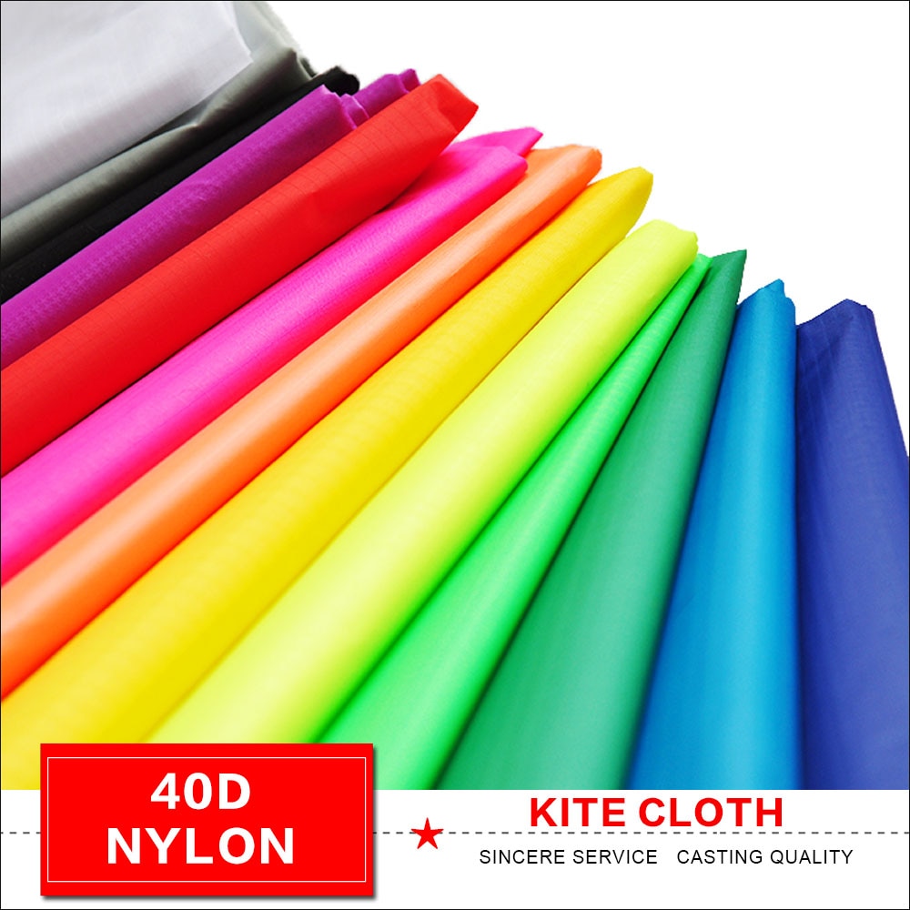 Tissu en nylon de cerf-volant 40d faire votre propre matériel de cerf-volant bricolage