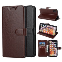 Skóra miękka etui na alcatel U5 HD 5047 5047D 5047Y 4047 4047D 4047Y 5044D 5044Y etui z klapką stojak obudowa portfelowa Coque etui