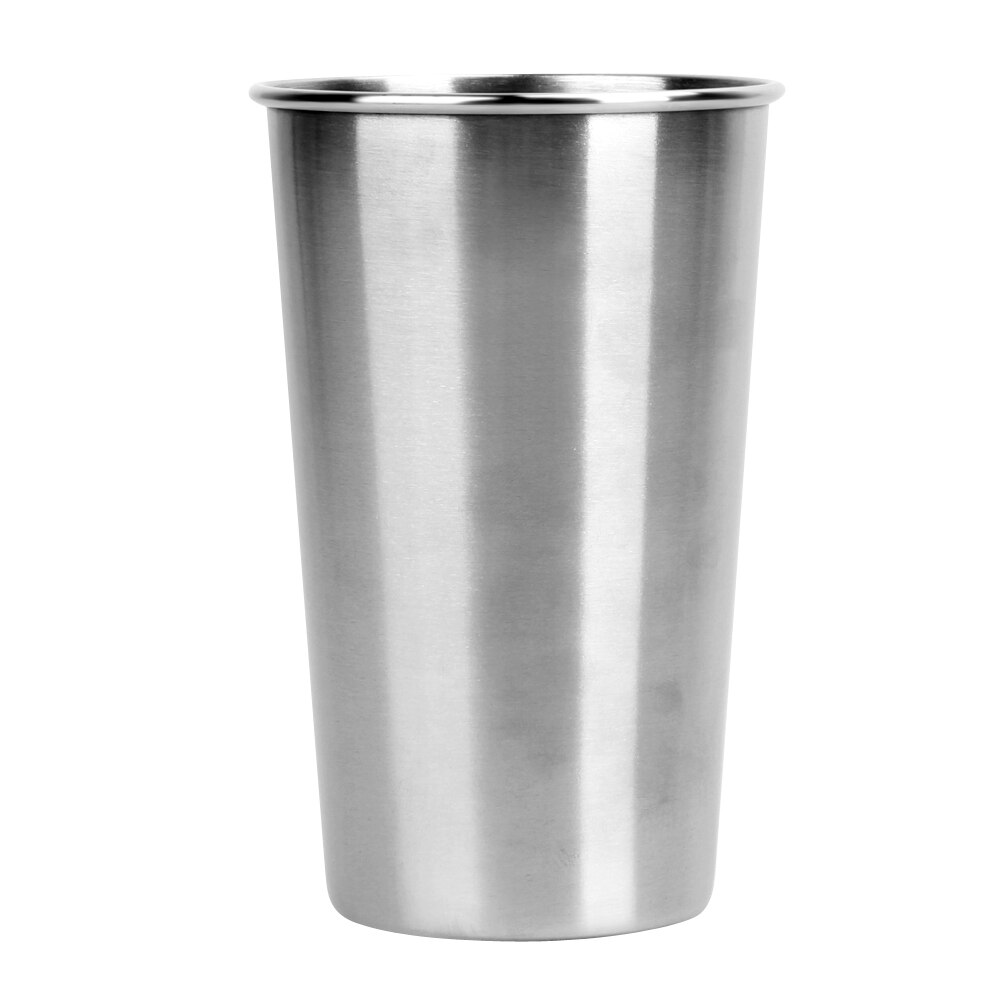 500ml kopper i rustfrit stål 16oz glas i glas med glas i glas ,18/8 metal kopper