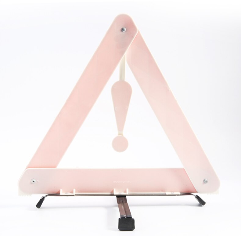 Automobile Triangle Parking Warning Board Car warning triangle Emergency reflective triangles Parking Sign emergency stop QP081