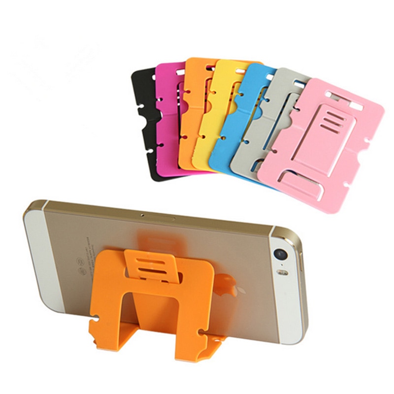 Universelle Table Pliante téléphone portable support Étui En Plastique socle de bureau pour votre téléphone mobile, Tablette support pour téléphone De Voiture