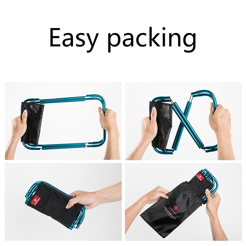 Sedia da viaggio pieghevole per treno ultraleggero portatile per esterno