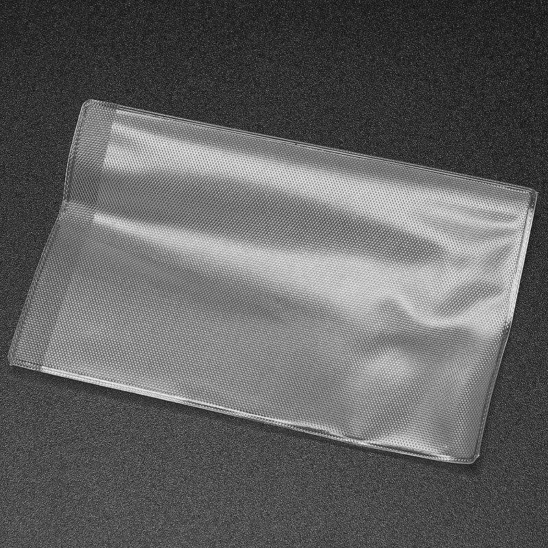 Protecteurs de manchons de carte en plastique transparent souple de SOSW-10Pcs, pour cartes d'identité