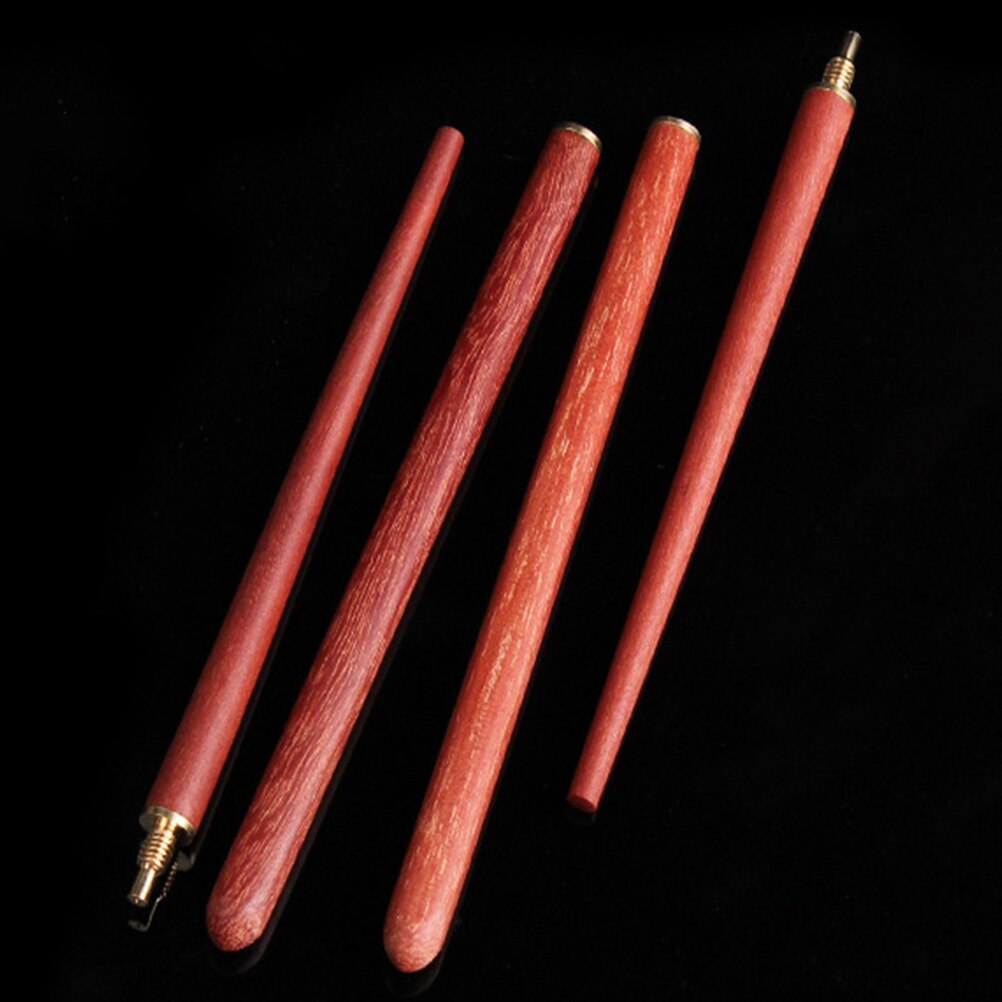 Palillos de madera plegables para acampar al aire libre, almacenamiento de palillos, bolsa de viaje, cubiertos, vajilla, 1 par